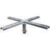 Crucetas Proyectores Galvanizados