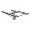 Crucetas Proyectores Galvanizados