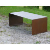 Corten Bench