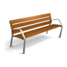 Banco de Madera Neoromántico