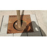 Alcorque Nodo Acero Corten
