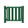 Colored Metal Fence