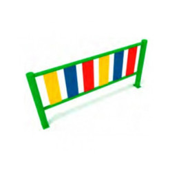 Metal and Polyethylene Fence