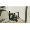Colored Metal Fence