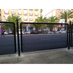 Perforated Fence