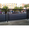 Perforated Fence