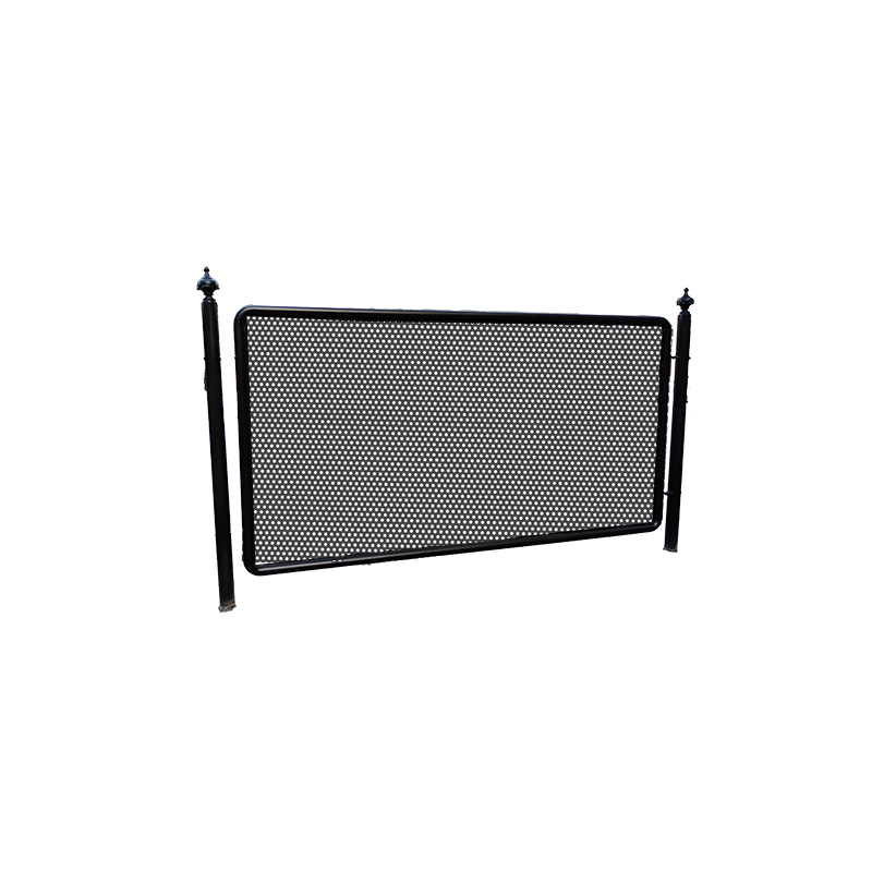 Perforated Fence