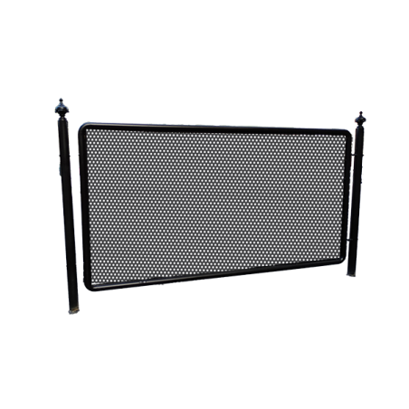 Perforated Fence