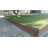 Borduras fabricadas en Acero Corten