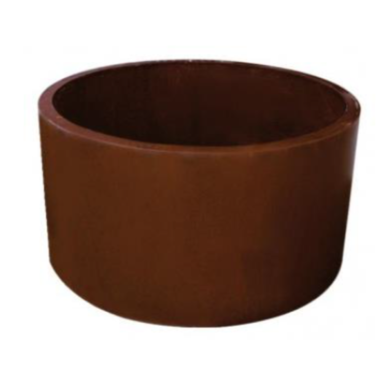 Jardinera Circular en Acero Corten o Carbono - Hecha a medida Jardinera Circular en Acero Corten o Carbono - Hecha a medida