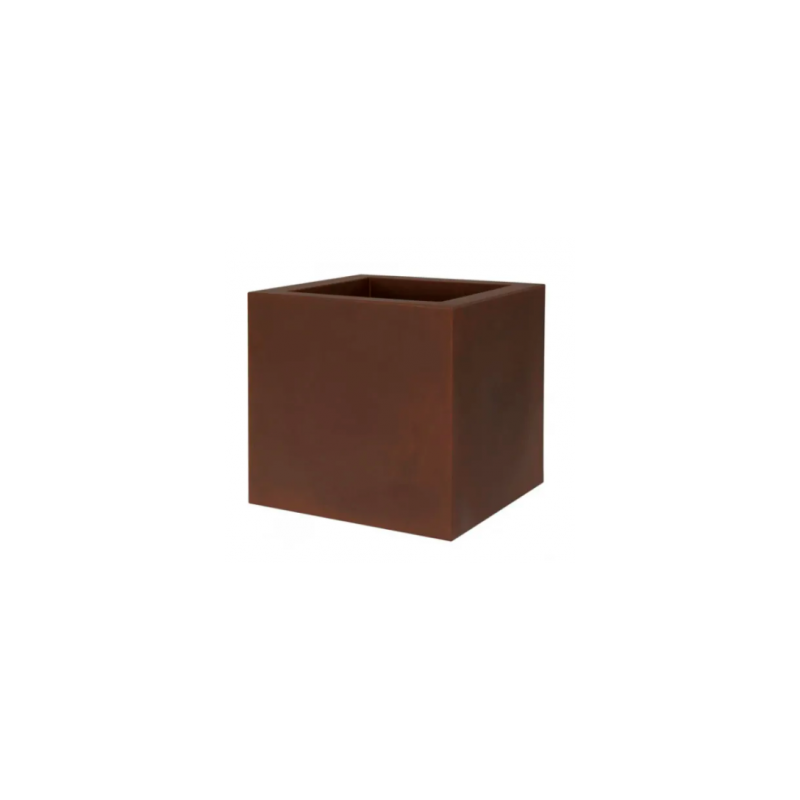 Jardinera Cuadrada en Acero Corten o Carbono - Hecha a medida Jardinera Cuadrada en Acero Corten o Carbono - Hecha a medida