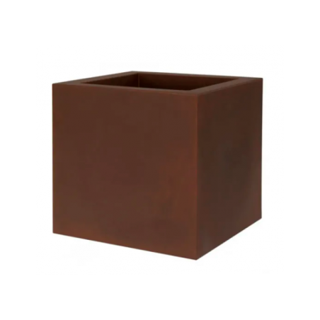 Jardinera Cuadrada en Acero Corten o Carbono - Hecha a medida