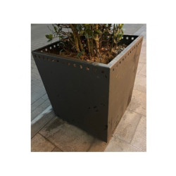 Jardinera Cuadrada en Acero Corten o Carbono - Hecha a medida