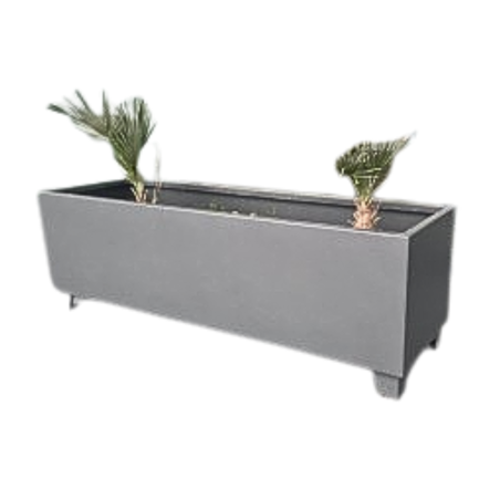 Jardinera Rectangular en Acero Corten o Carbono - Hecha a medida