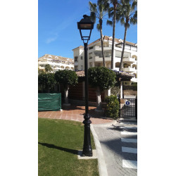 Jardinera Columna Villa Aluminio