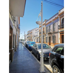 Jardinera Columna Villa Aluminio